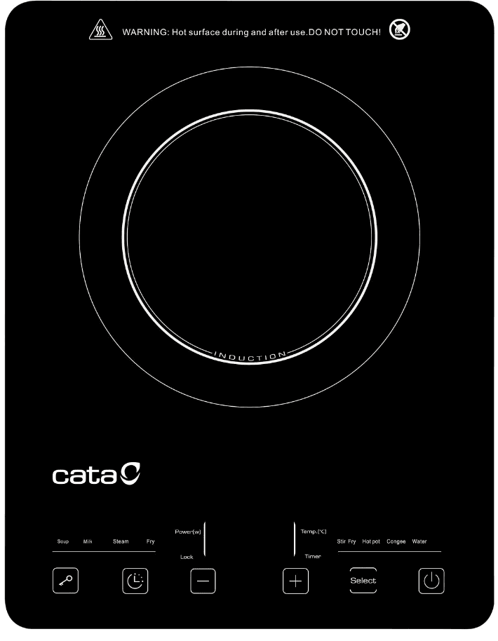 КОТЛОН CATA IHPF 351 BK