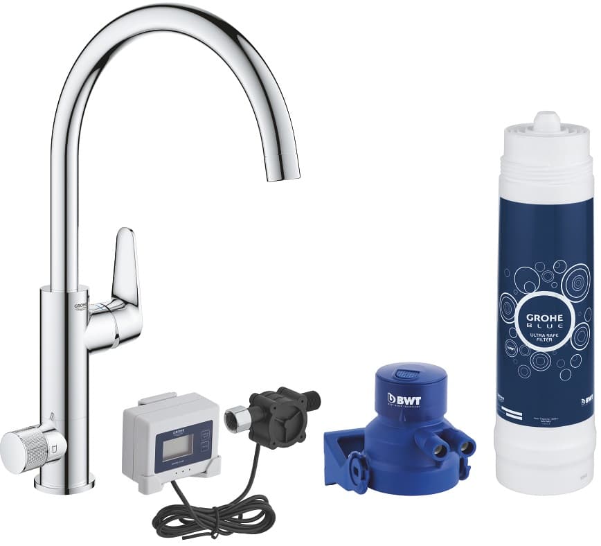 СМЕСИТЕЛ GROHE BLUE PURE 30386000