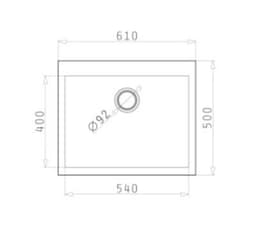 МИВКА PYRAMIS TETRAGON (61×50) 1B ТИТАН thumbnail 2