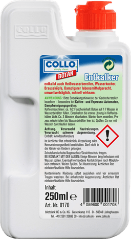 ПРЕПАРАТ COLLO BOTAN SET ЗА ПОЧИСТВАНЕ НА КАФЕАВТОМАТИ  thumbnail 3