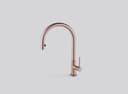 СМЕСИТЕЛ FALMEC TREVI ROUND PULLOUT PVD COPPER thumbnail 1