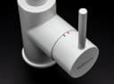 СМЕСИТЕЛ ISEO ROUND WHITE thumbnail 2