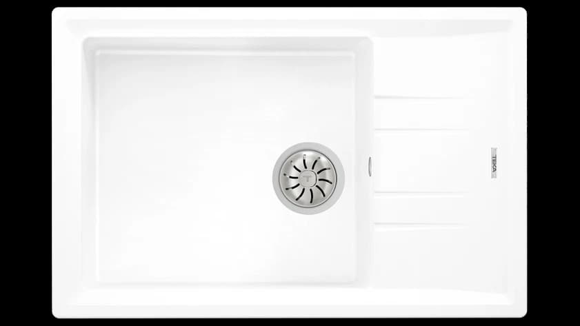 МИВКА TEKA Stone 60 S-TG БЯЛА