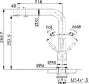 СМЕСИТЕЛ FRANKE ATLAS CLEAR thumbnail 3