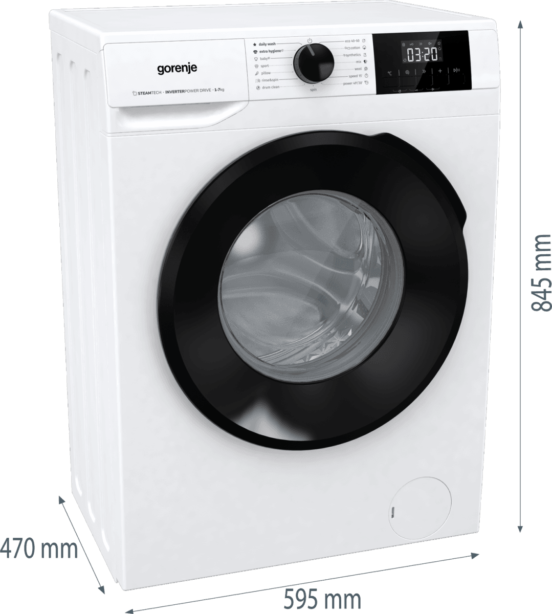 Пералня GORENJE W1NGPI72SBS