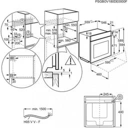 ФУРНА AEG BPE748380B thumbnail 5