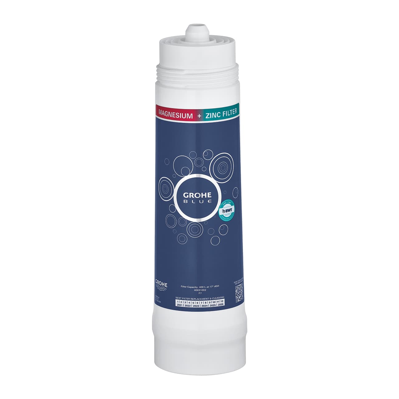 ФИЛТЪР GROHE BLUE МАГНЕЗИЙ + ЦИНК 40691002