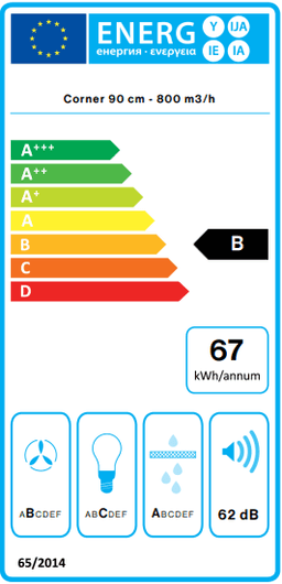 АСПИРАТОР FALMEC ELIOS 90 thumbnail 2