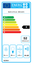 АСПИРАТОР FALMEC GRUPPO INCASSO 70 NRS thumbnail 2