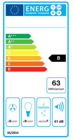 АСПИРАТОР FALMEC LAGUNA 60 BL thumbnail 2