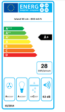 АСПИРАТОР FALMEC PLANE ISLAND 90 Green Tech thumbnail 2
