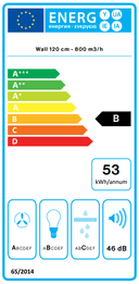 АСПИРАТОР FALMEC PLANE WALL 120 NRS thumbnail 2