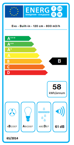 АСПИРАТОР FALMEC VIRGOLA No-Drop 120  thumbnail 4