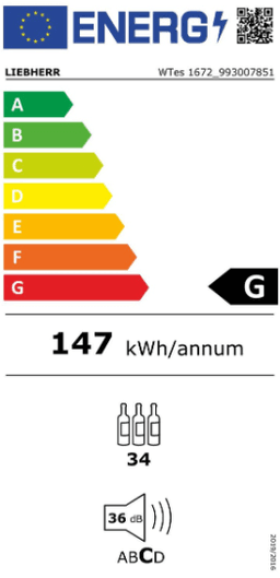 ВИНООХЛАДИТЕЛ LIEBHERR WTes 1672 thumbnail 2