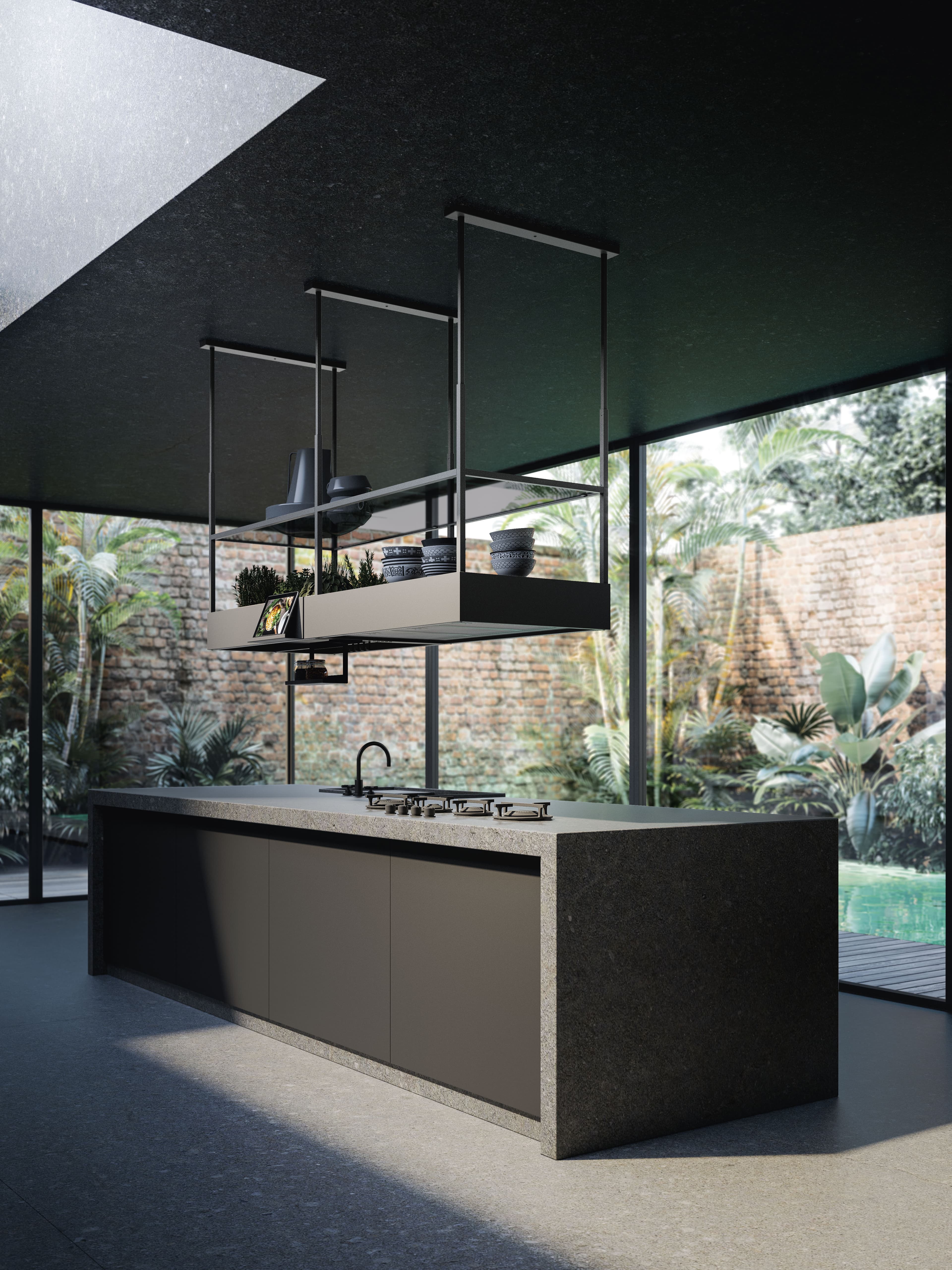 АСПИРАТОР FALMEC Spazio ISLAND BLACK