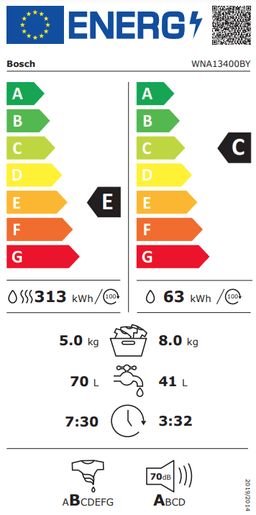 ПЕРАЛНЯ СЪС СУШИЛНЯ BOSCH WNA13400BY - Без опаковка thumbnail 4