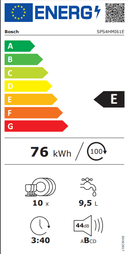 СЪДОМИЯЛНА BOSCH SPS4HMI61E thumbnail 7