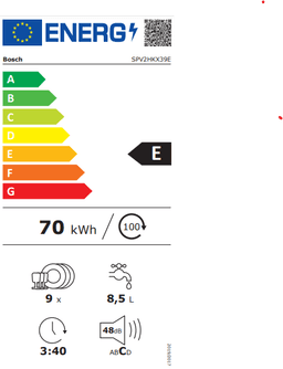 СЪДОМИЯЛНА BOSCH SPV2HKX39E thumbnail 2