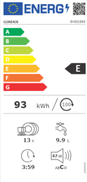 СЪДОМИЯЛНА GORENJE GV631E60 thumbnail 3