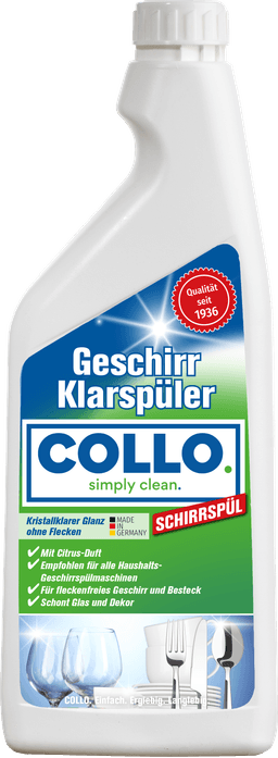 ПРЕПАРАТ COLLO SCHIRRSPÜL Klarspüler ГЛАНЦ ЗА СЪДОМИЯЛНА thumbnail 1