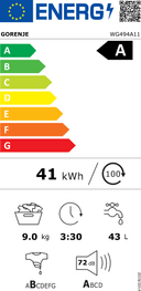 ПЕРАЛНЯ GORENJE WG494A11 thumbnail 11