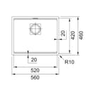 МИВКА FRANKE KNG 110-52 3 1/2 thumbnail 2