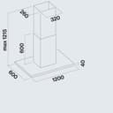 АСПИРАТОР FALMEC LUMEN 120 Island thumbnail 5