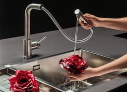 СМЕСИТЕЛ PURE STEEL CORNER PULL OUT thumbnail 4