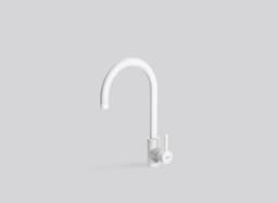 СМЕСИТЕЛ ISEO ROUND WHITE thumbnail 1