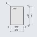 МИВКА FALMEC Como 34 (38x44) над плот и равен thumbnail 3