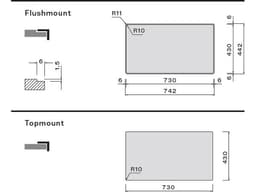 МИВКА FALMEC Garda 70 (74X51) inox   thumbnail 4