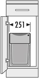 КОШ ЗА ВГРАЖДАНЕ HAILO AS TANDEM 15/15 BLACK EDITION 3666851 thumbnail 7