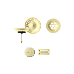 Окомплектовка за сифон SCHOCK White Gold thumbnail 1