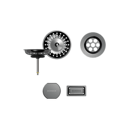 Окомплектовка за сифон SCHOCK Gun Metal thumbnail 1