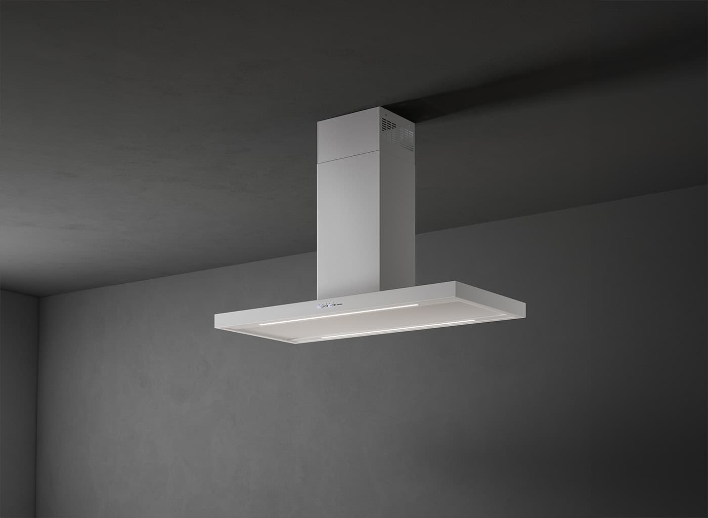 АСПИРАТОР FALMEC PLANE PLUS ISLAND 90 White