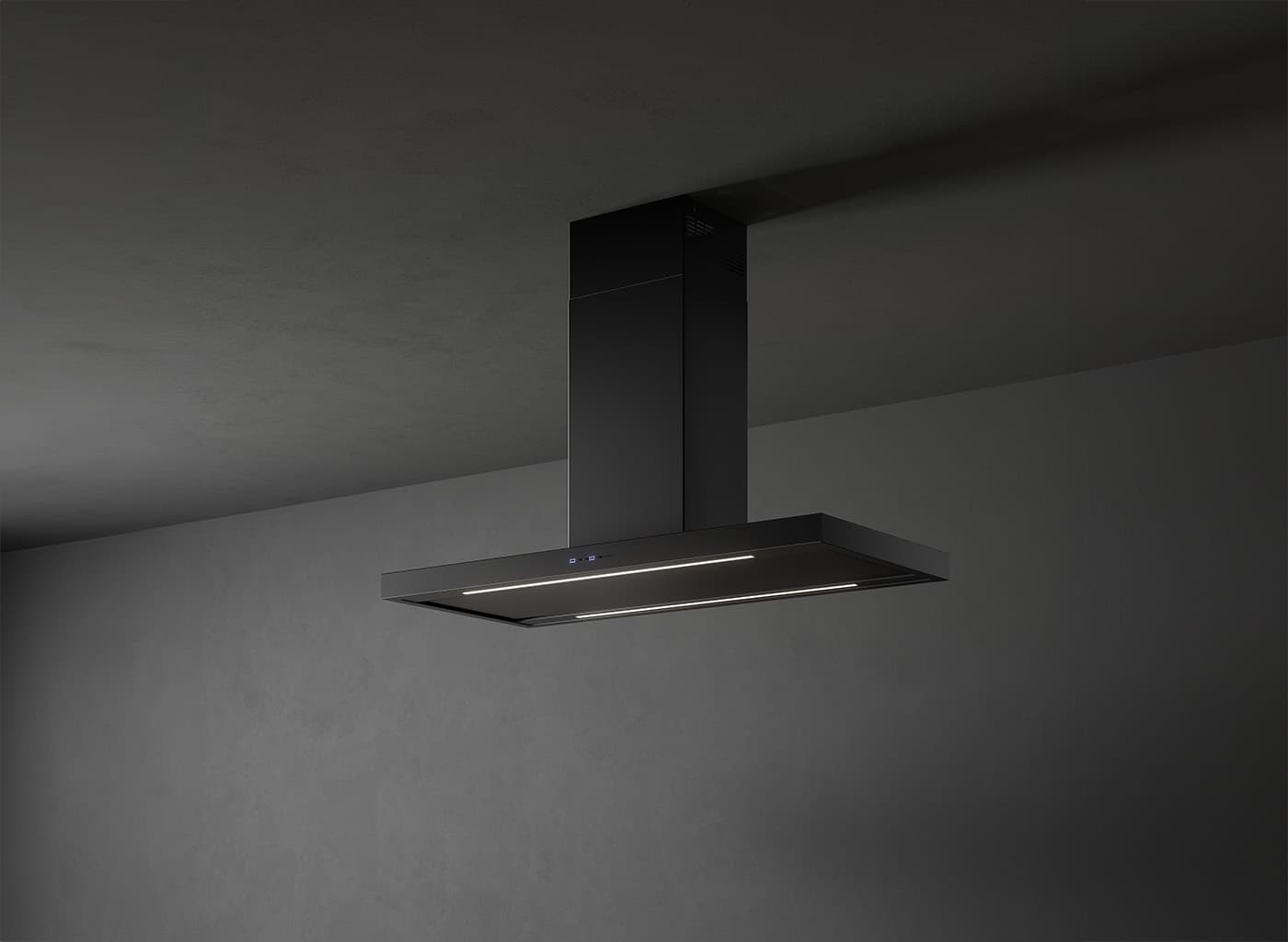 АСПИРАТОР FALMEC PLANE PLUS ISLAND 90 Black