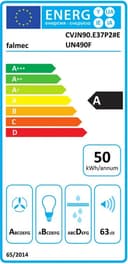 АСПИРАТОР FALMEC VIRGOLA NO-DROP COMFORT 90 BLACK thumbnail 7