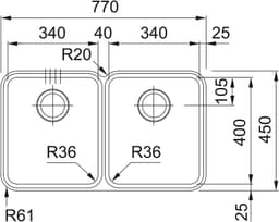 МИВКА FRANKE ANX 120-34-34 thumbnail 2