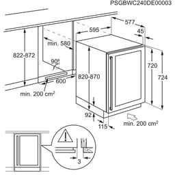 ВИНООХЛАДИТЕЛ AEG AWS4052B5B thumbnail 9