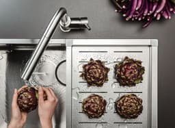 МИВКА FALMEC Como 70 (70x40) над плот / равен thumbnail 4