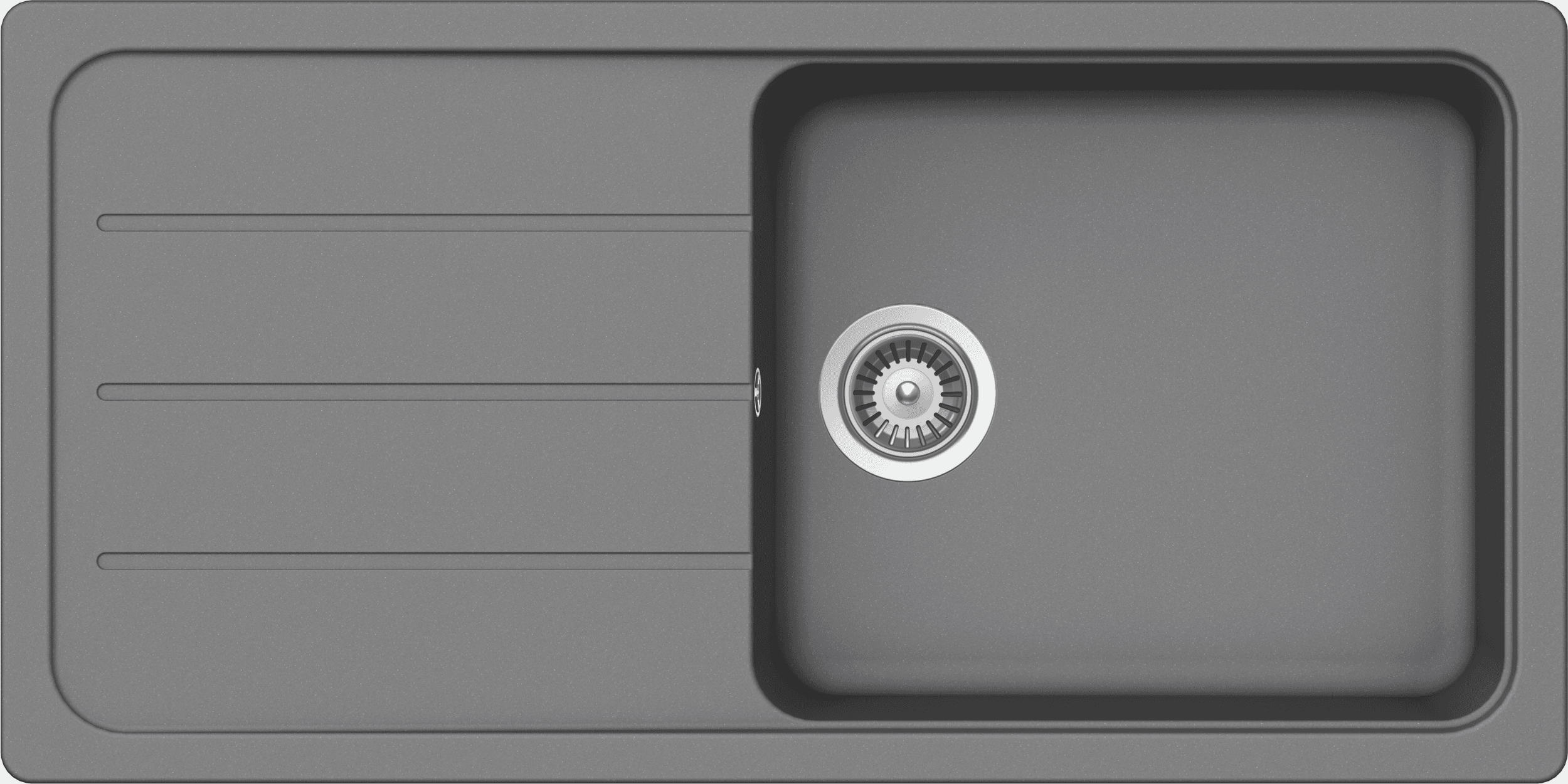 МИВКА SCHOCK FORMHAUS D100L Croma (49) - 1 Отвор (Ляв отцедник) 