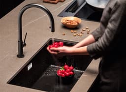 МИВКА FALMEC ISEO 70 Черна (75.6x45.6) над плот / равен / под плот thumbnail 3