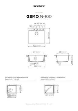 МИВКА SCHOCK GEMO N100 thumbnail 2