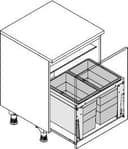 КОШ ЗА ВГРАЖДАНЕ HAILO AS Triple XL 600 28/28 thumbnail 2