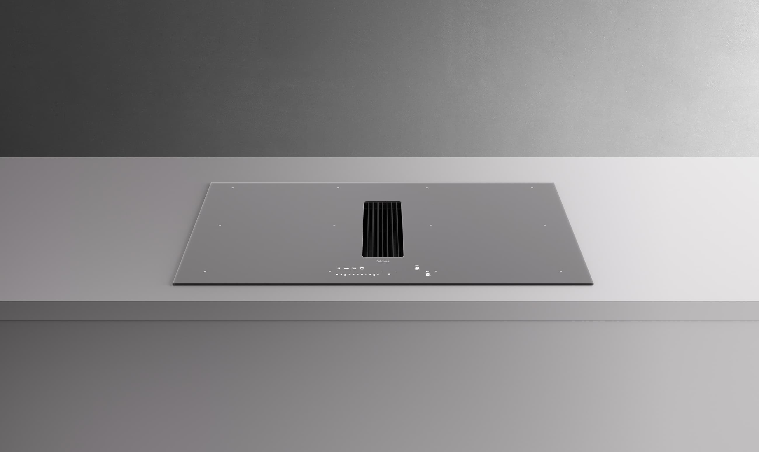 КОТЛОН С ВГРАДЕН АБСОРБАТОР FALMEC ICON GREY ULTRA-MATT