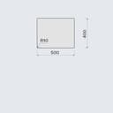 МИВКА FALMEC ISEO 50 Черна (55.6x45.6) над плот / равен / под плот thumbnail 6