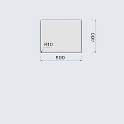 МИВКА FALMEC ISEO 50 Черна (55.6x45.6) над плот / равен / под плот thumbnail 6
