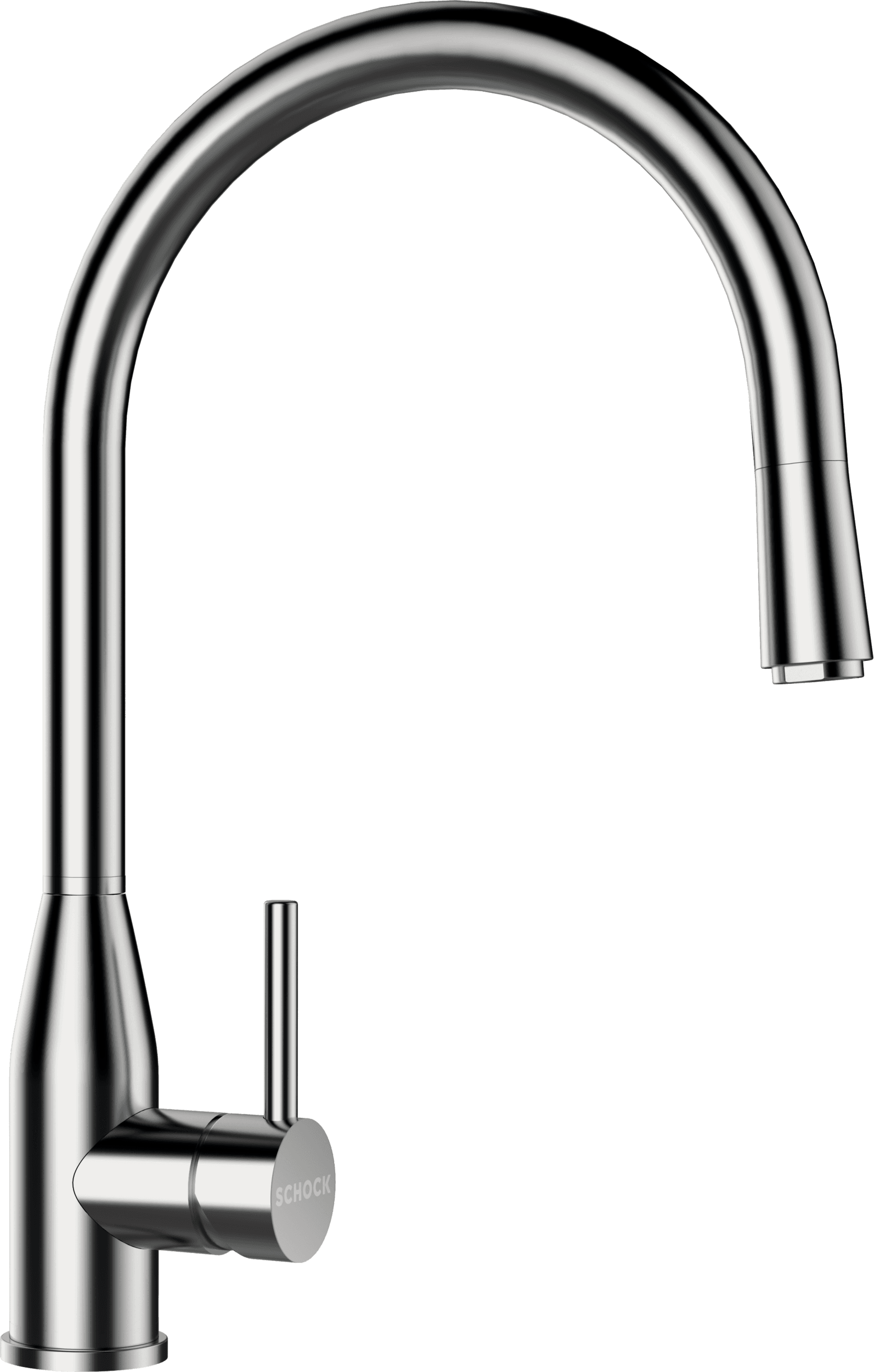 СМЕСИТЕЛ SCHOCK Kavus Pull-out Inox