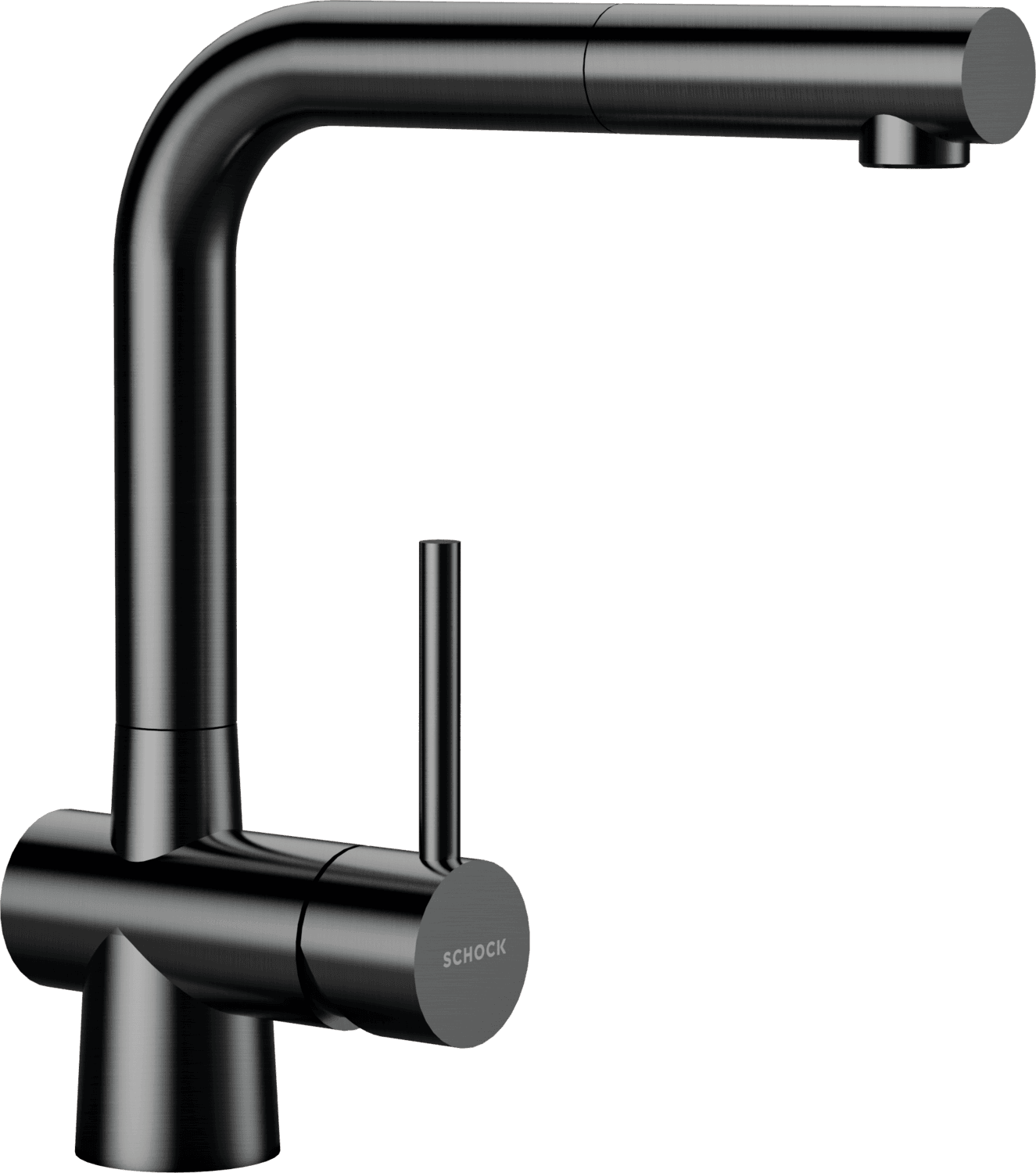 СМЕСИТЕЛ SCHOCK Laios Pull-out brushed GUM