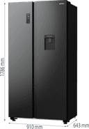 ХЛАДИЛНИК GORENJE NRR9185EABXLWD thumbnail 5